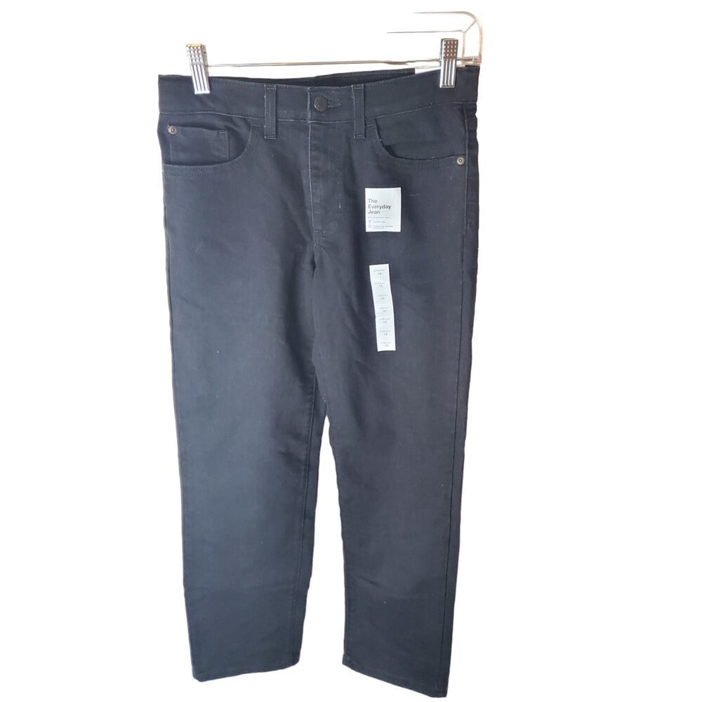 Sonoma Straight Everyday Jean, Black, NWT, Size 16